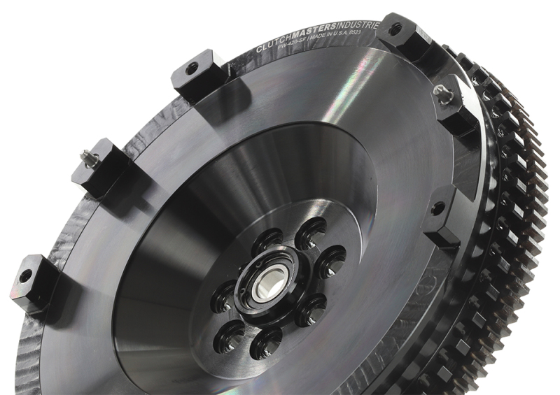 Hyundai Genesis Steel Flywheel - Clutch Masters - Lightweight, CNC Machined, Precision Balanced - Black - `13-`14